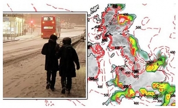 uk and europe weather forecast latest december 18 conditions turn colder with snow over northern hills for christmas